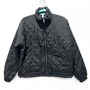 Women's Zella black‎ Quilted Jackets XS